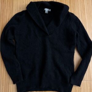 Charter Club Cashmere Sweater with Collar